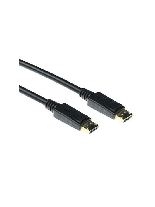 ACT DisplayPort cable male to male, power pin 20 not connected 5m Black 