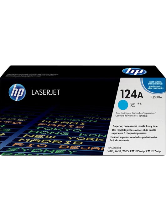 HP Q6001A (124A) Cyan toner