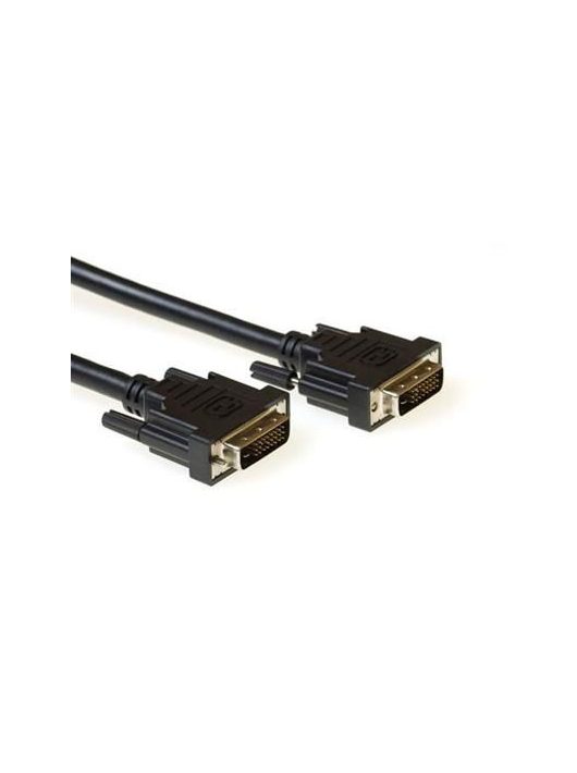 ACT DVI-D Dual Link cable male to male 5m Black