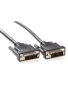 ACT DVI-D Single Link cable male to male 0,5m Black