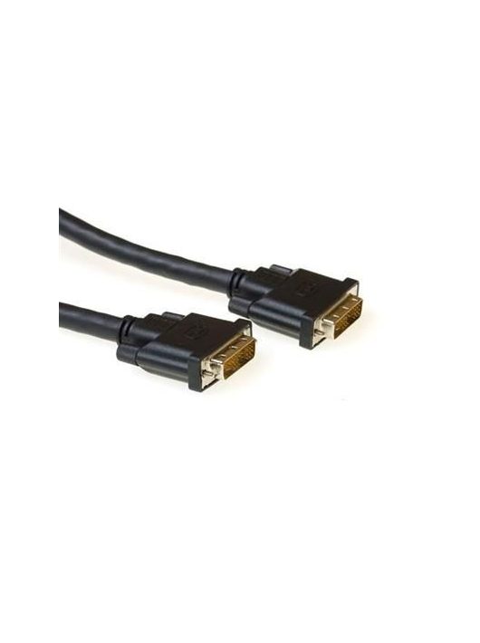 ACT DVI-D Single Link low loss cable male to male 10m Black