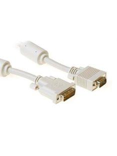   ACT High quality Conversion cable DVI-A male to VGA male 2m Ivory