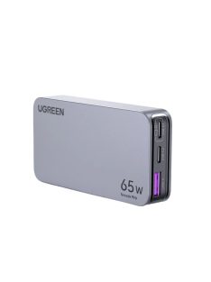   UGREEN Nexode Pro 65W 3-Port GaN Ultra-Slim Fast Charger Grey