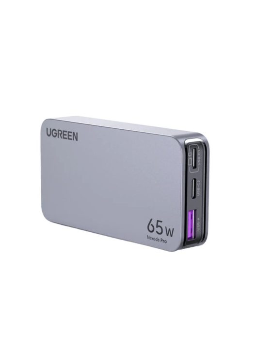 UGREEN Nexode Pro 65W 3-Port GaN Ultra-Slim Fast Charger Grey