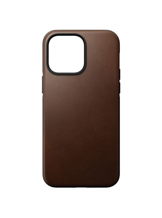 Nomad Modern Leather Case iPhone 14 Pro Max Rustic Brown