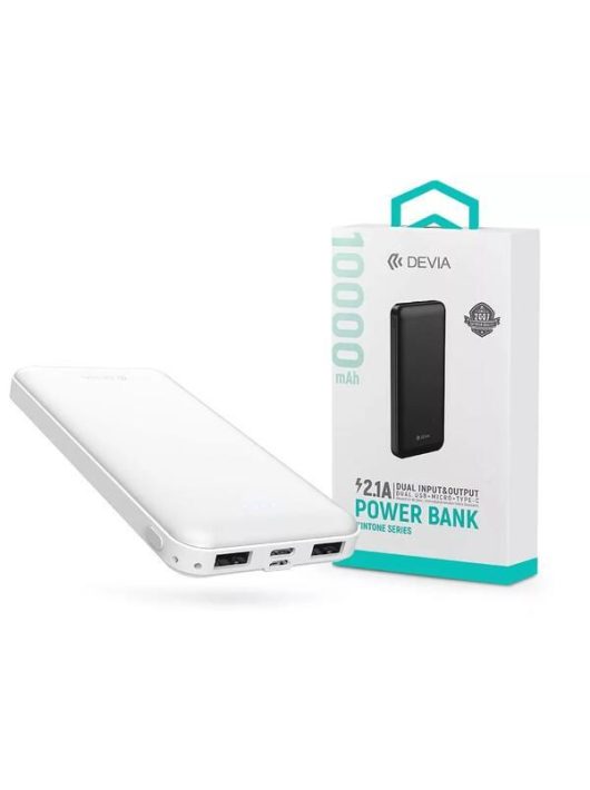 Devia Kintone Series V3 10000mAh PowerBank White