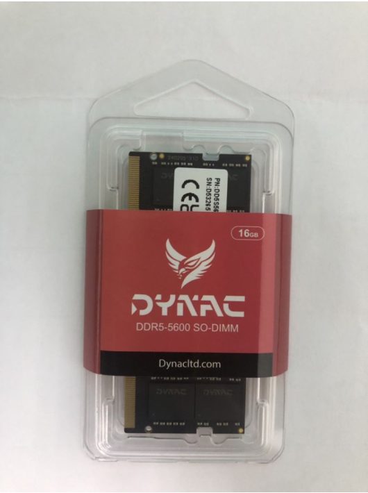 Dynac 16GB DDR5 5600MHz SODIMM