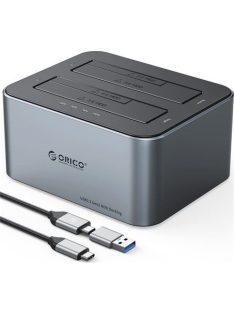   Orico 6626C3-C-V1-EU-GY 2,5"/3,5" HDD/SSD Docking Station Silver