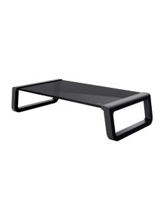 Trust Monta Tempered Glass Monitor Stand Black