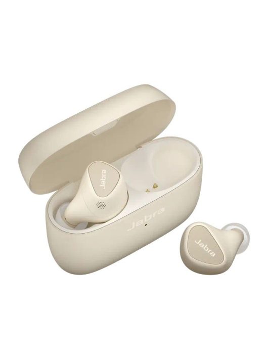 Jabra Elite 5 True Wireless Bluetooth Headset Gold Beige