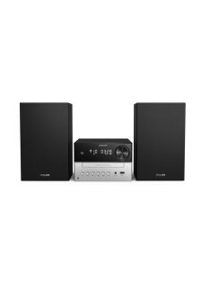 Philips TAM3205 Micro System Black/Silver