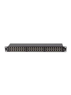 Lanberg 48-port Patch Panel 1U Black