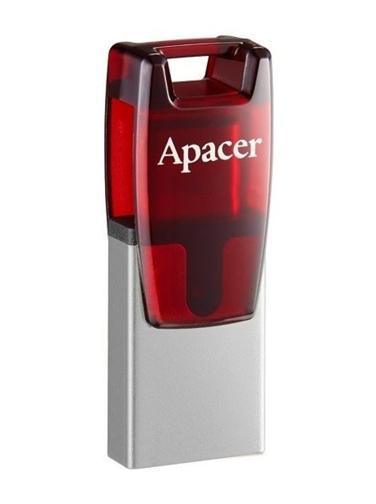 Apacer 64GB AH180 USB3.2 Red/Silver