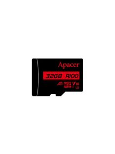 Apacer 32GB microSDHC CL10 UHS-I U1 V10 A1 + adapterrel