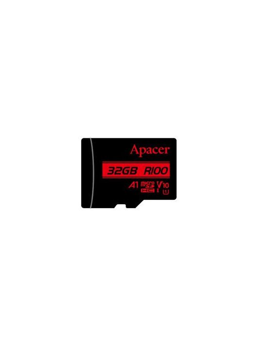 Apacer 32GB microSDHC CL10 UHS-I U1 V10 A1 + adapterrel