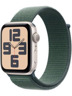   Apple Watch SE2 v3 GPS 40mm Starlight Alu Case with Lake Green Sport Loop