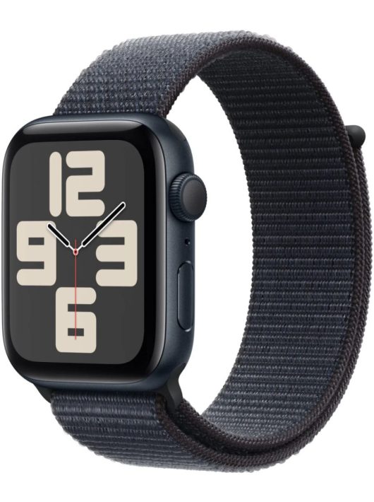 Apple Watch SE2 v3 GPS 44mm Midnight Alu Case with Ink Sport Loop