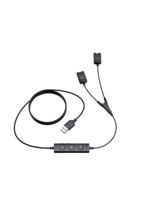 Yealink USB/QD Trainer Cable for Headset Black