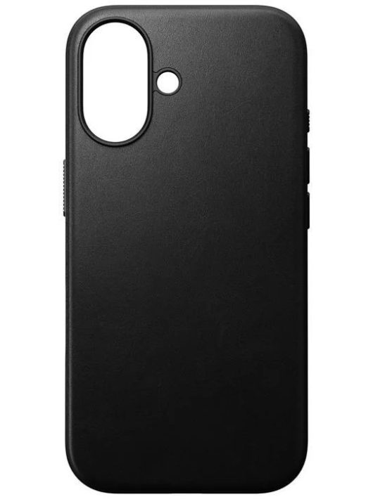 Nomad Modern Leather case iPhone 16 Black