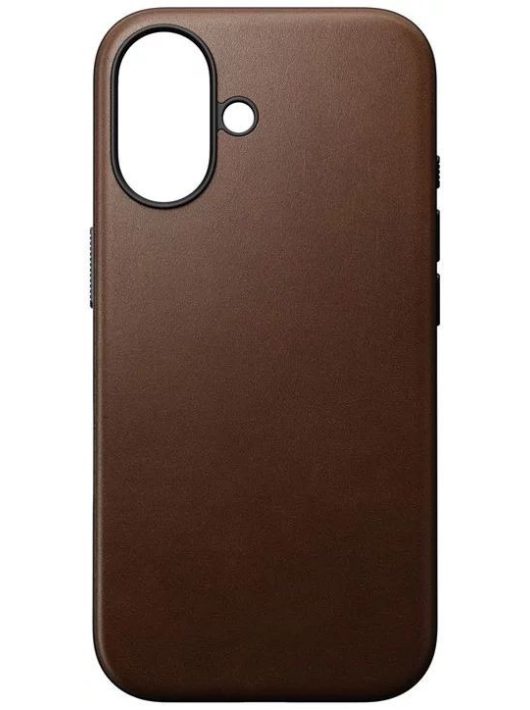 Nomad Modern Leather case iPhone 16 Brown