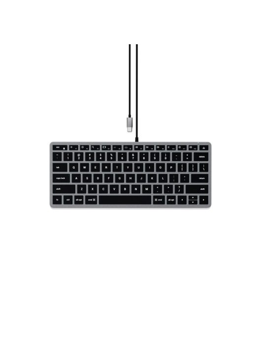 Satechi Slim W1 Type-C Keyboard Grey/Black US