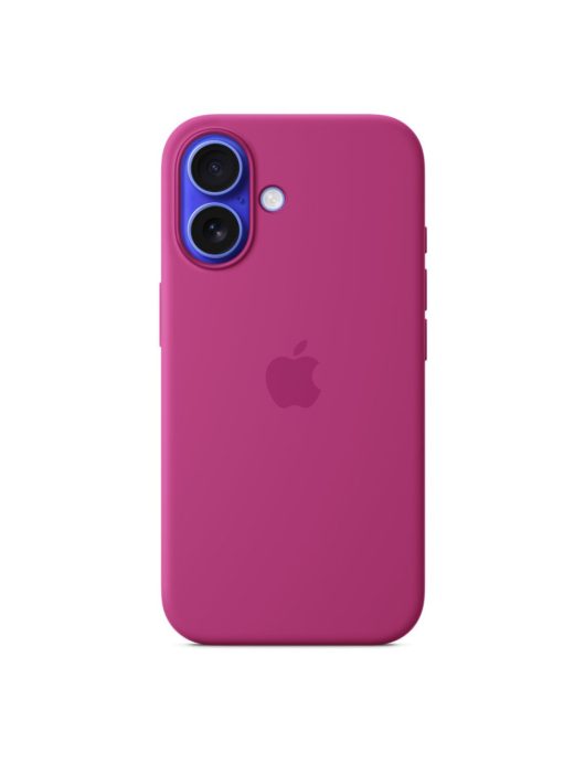 Apple iPhone 16 Silicone Case with MagSafe Fuchsia (Seasonal)