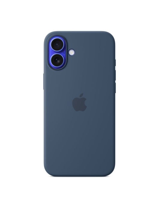 Apple iPhone 16 Plus Silicone Case with MagSafe Denim