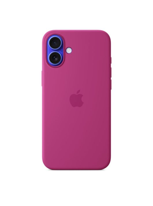 Apple iPhone 16 Plus Silicone Case with MagSafe Fuchsia (Seasonal)