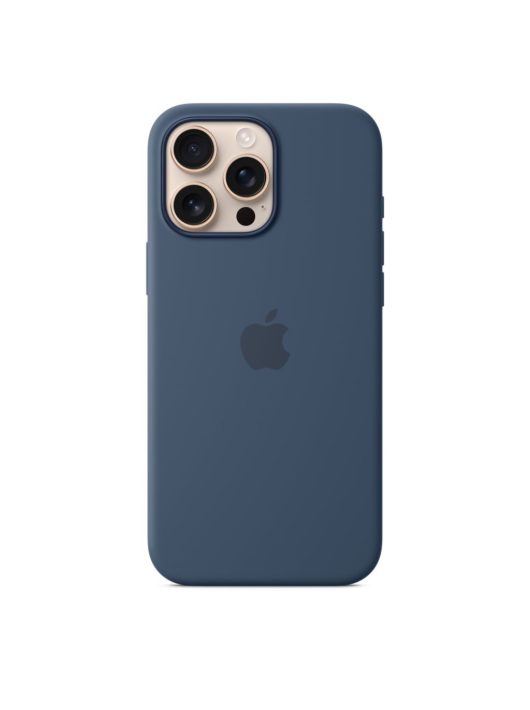 Apple iPhone 16 Pro Max Silicone Case with MagSafe Denim