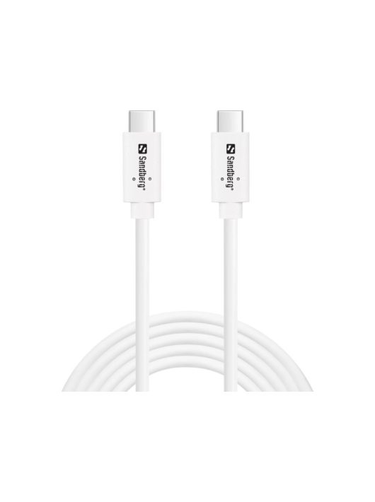 Sandberg USB-C 100W Cable 2m White