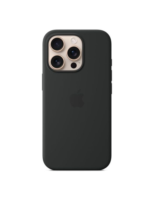 Apple iPhone 16 Pro Silicone Case with MagSafe Black