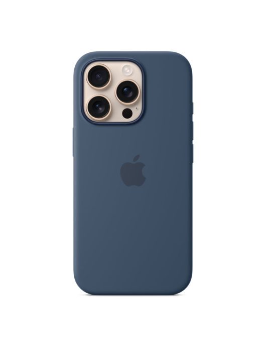 Apple iPhone 16 Pro Silicone Case with MagSafe Denim