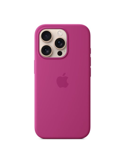 Apple iPhone 16 Pro Silicone Case with MagSafe Fuchsia (Seasonal)