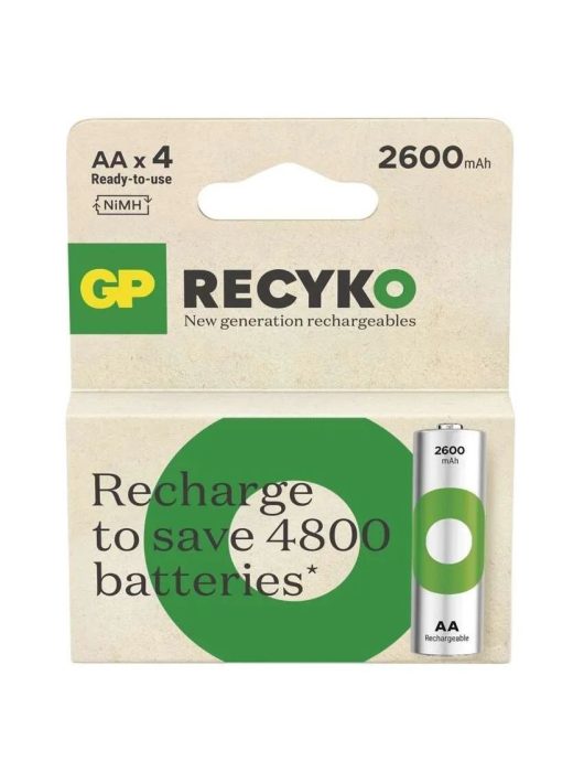 GP ReCyko 2600mAh AA Ni-MH akkumulátor 4db/csomag