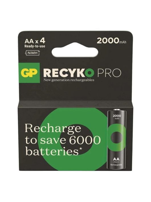 GP ReCyko Pro 2000mAh AA Ni-MH akkumulátor 4db/csomag