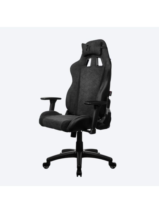 Arozzi Avanti Soft Fabric Gaming Chair Dark Grey