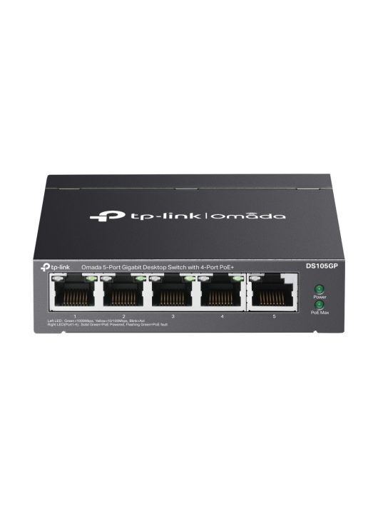 TP-Link DS105GP Omada 5-Port Gigabit Unmanaged Desktop Switch with 4-Port PoE+