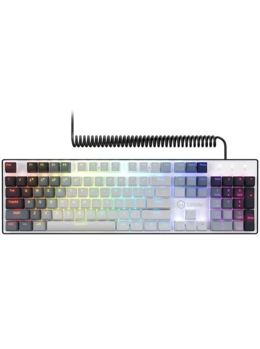 LORGAR Azar 514 Mechanical Gaming RGB Keyboard White US 