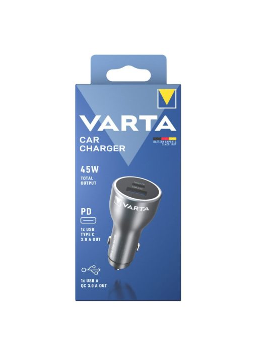 Varta USB 45W Car Charger Black