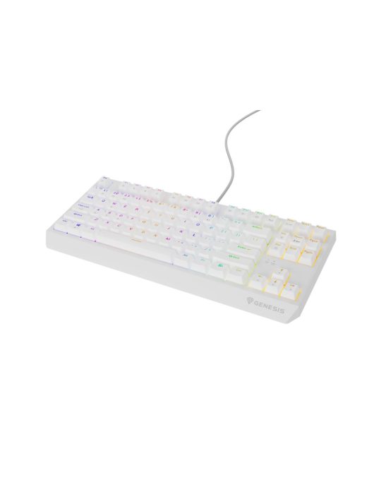 Genesis Thor 230 TKL RGB Mechanical Gaming Keyboard White US 