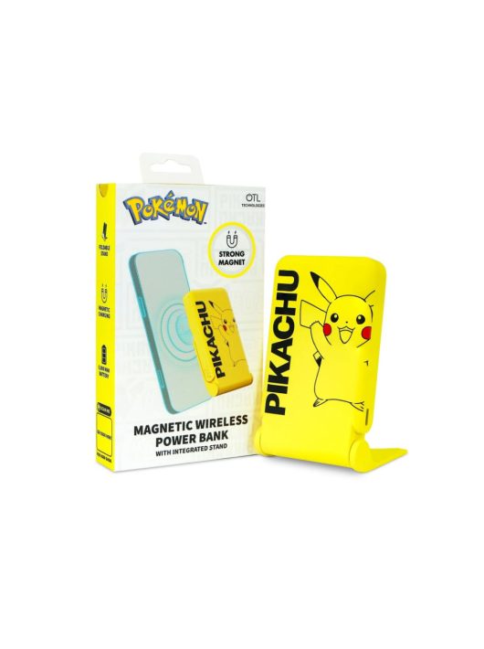 OTL Technologies Pokémon Pikachu 5000mAh Magnetic Wireless PowerBank Yellow