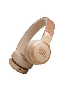   JBL Live 670NC Bluetooth Over-Ear Noise-Cancelling Headset Sand