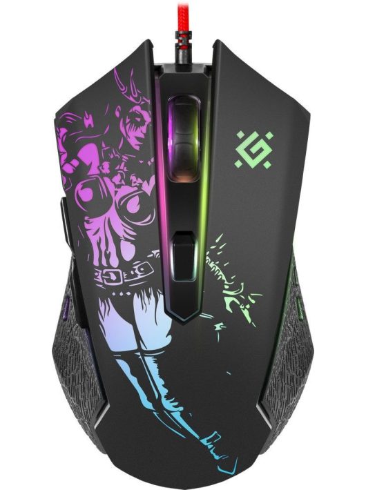 Defender GM-933 Sin''Sister RGB Gaming Mouse Black