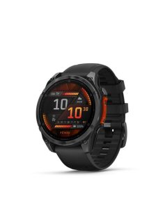 Garmin fenix 8 Slate Gray with Black Silicone Band