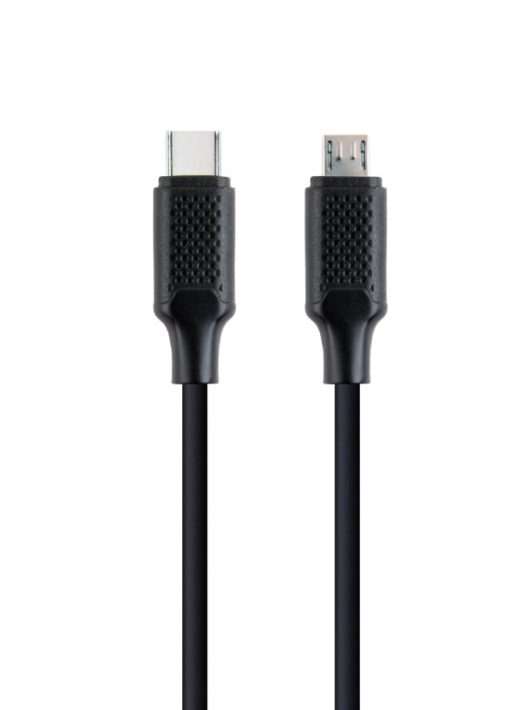 Gembird CC-USB2-CMMBM-1.5M USB Type-C to micro-USB charging & data cable 1,5m Black