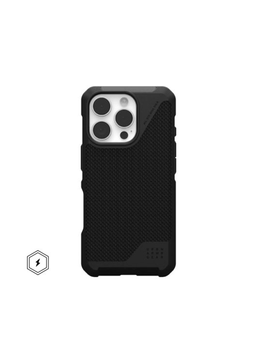 UAG Metropolis LT Magsafe iPhone 16 Pro Kevlar Black 