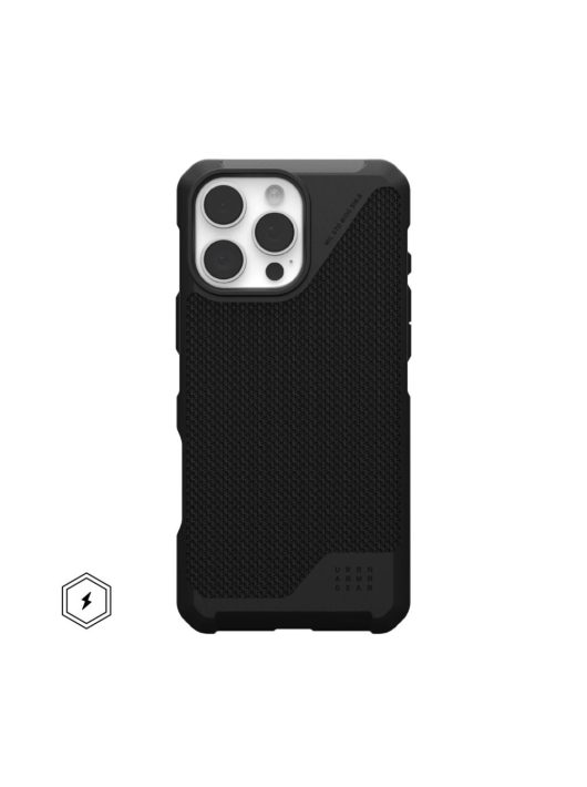 UAG Metropolis LT Magsafe iPhone 16 Pro Max Kevlar Black 