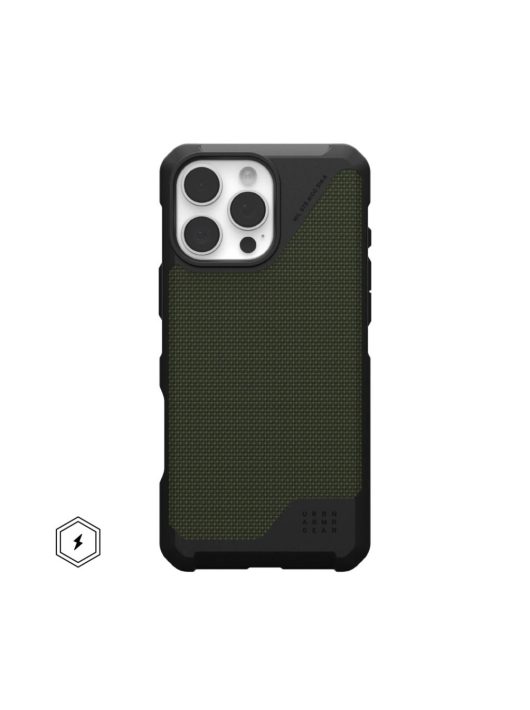 UAG Metropolis LT Magsafe iPhone 16 Pro Max Kevlar Olive