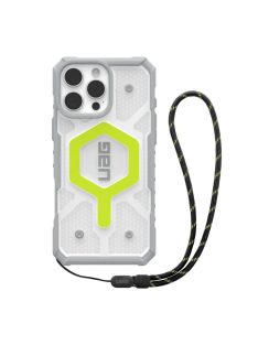   UAG Pathfinder Clear Magsafe iPhone 16 Pro Max Active Neon+Lanyard 