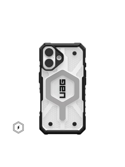 UAG Pathfinder Clear Magsafe iPhone 16 Ice/Silver